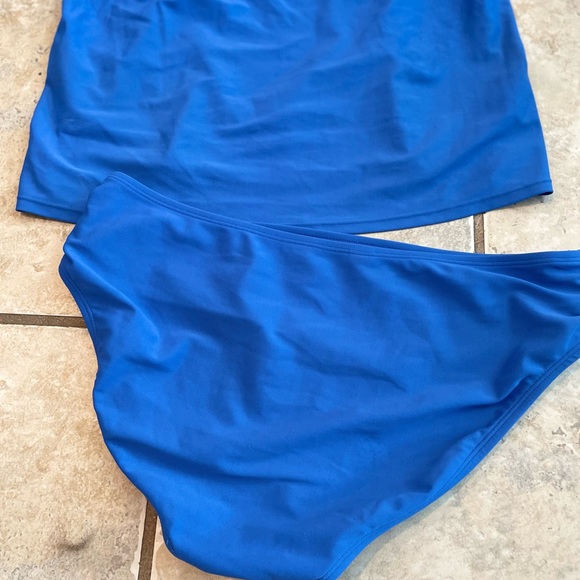 Athleta tankini - Caribbean blue 💙 two piece Womens bathing suit - Picture 3 of 8